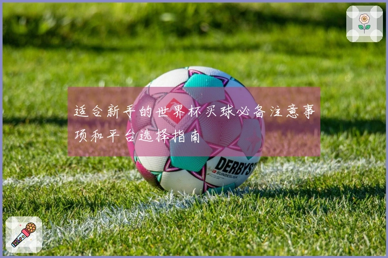 适合新手的世界杯买球必备注意事项和平台选择指南