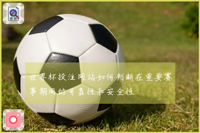 世界杯投注网站如何判断在重要赛事期间的可靠性和安全性